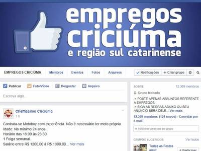 Em busca de emprego? Páginas no Facebook e sites sugerem vagas