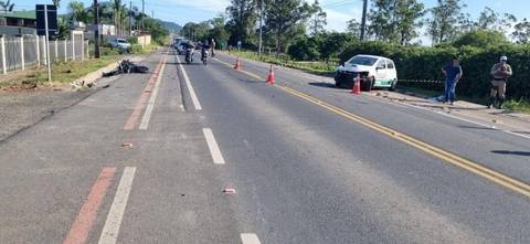 Identificado motociclista que morreu em acidente na rodovia Jorge Lacerda