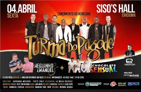 Turma do Pagode no Siso´s Hall