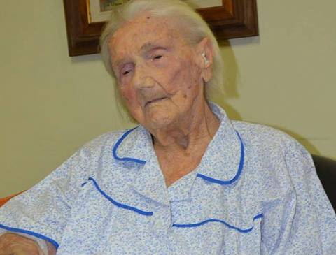 Nota de Falecimento -  Júlia Pellegrin Fontanella, aos 103 anos