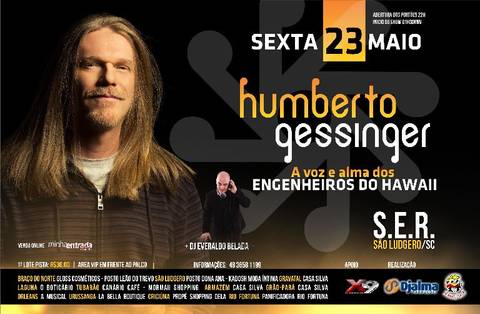 Humberto Gessinger em São Ludgero