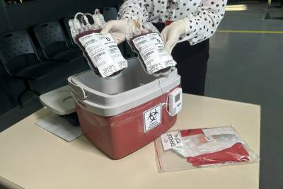 Programa que disponibiliza sangue em operações aeromédicas completa um mês em Criciúma