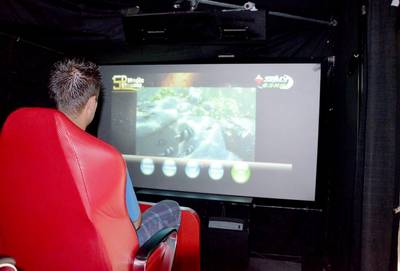 Cinema 6D volta ao Criciúma Shopping