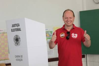 Murialdo e Sandro votaram no bairro Elizabete e Centro