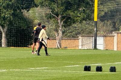 Desfalque na última partida do Tigre, meia volta a trabalhar com o elenco em reapresentação