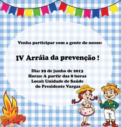 4º Arraiá da Prevenção