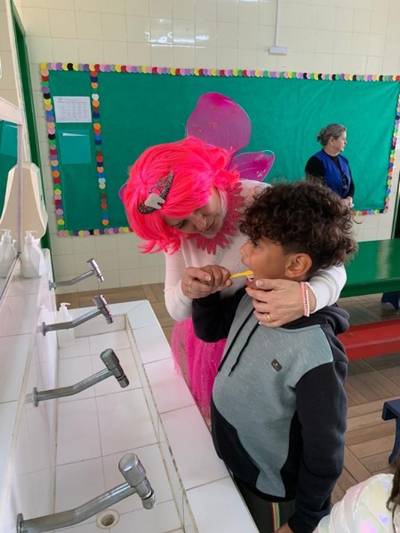 Cocal do Sul promove atividades de saúde bucal nas escolas