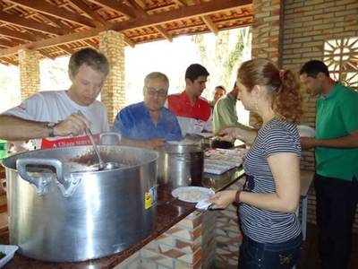 Feijoada em homenagem aos professores do CMG