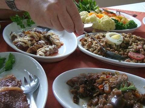 Gastronomia regional em meio à natureza