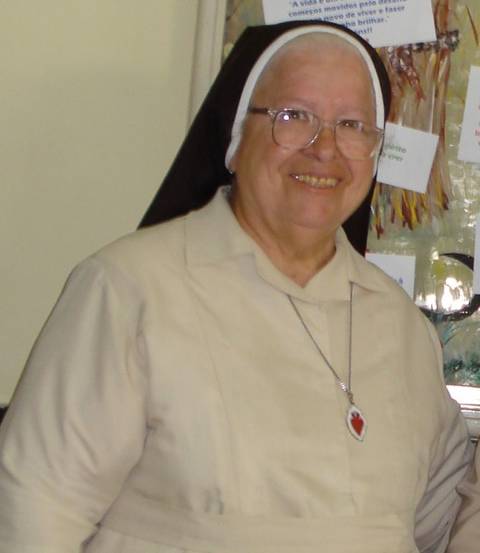 Nota de falecimento - irmã Inês Carozza, aos 75 anos