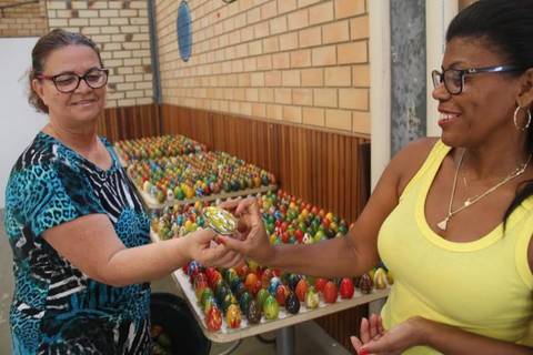 Içara será decorada com ovos pisanki para a Páscoa
