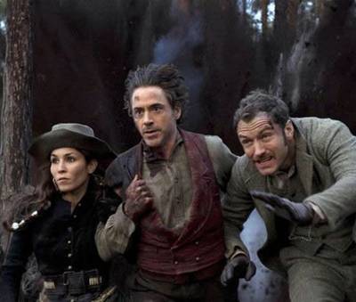 Sherlock Holmes na tela no Criciúma Shopping