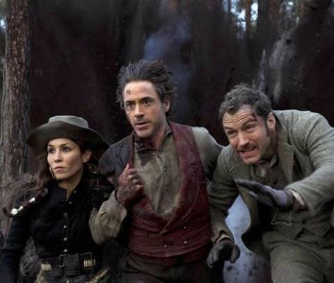 Sherlock Holmes na tela no Criciúma Shopping