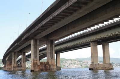 Recuperação estrutural dos blocos das pontes Pedro Ivo e Colombo Salles começa dia 1º de junho