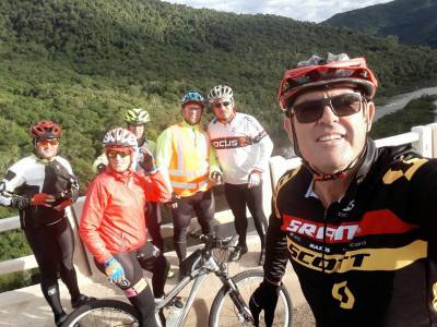 Sobre duas rodas, 1.700 quilômetros até o Uruguai