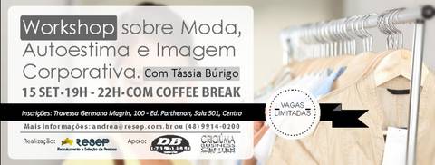 Workshop sobre Moda, Autoestima e Imagem Corporativa