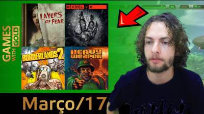 VÍDEO: Jogos Grátis - Games with Gold XBOX One e 360 Março 2017