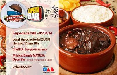  OAB de Criciúma realiza segunda edição de Feijoada