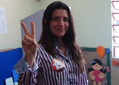 Romanna vota no Lapagesse e afirma estar tranquila