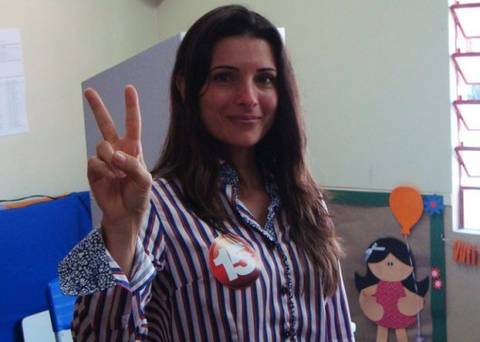 Romanna vota no Lapagesse e afirma estar tranquila