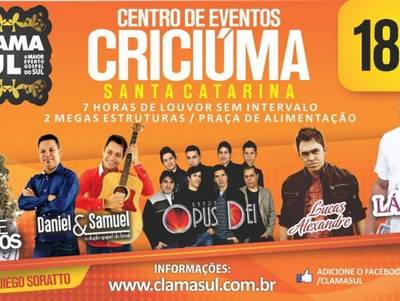 Clama Sul- evento gospel