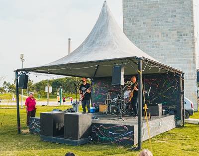 Bandas da região se apresentam no primeiro Festival de Rock no Parque Diamante
