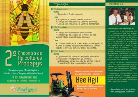 2 Encontro De Apicultores Prodapys