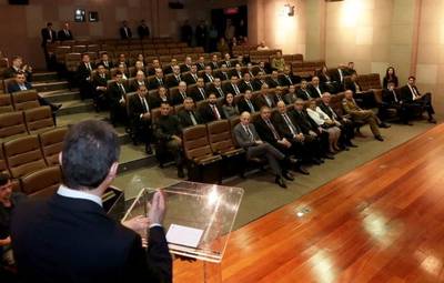  Novos delegados da Polícia Civil se apresentam e iniciam o curso de formação