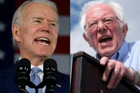 Biden e Sanders disputam votos da Super Terça