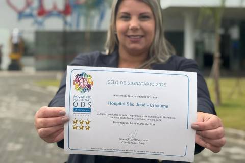 Hospital São José é recertificado como signatário do Movimento ODS