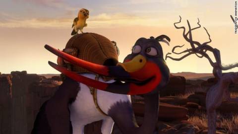 Filme de animação Zambézia em cartaz no CineClube Mult 3D Premium