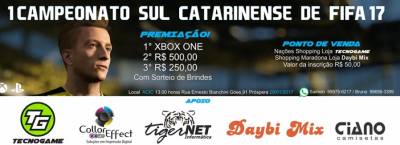 Criciúma sedia primeiro Campeonato Sul Catarinense de FIFA 17