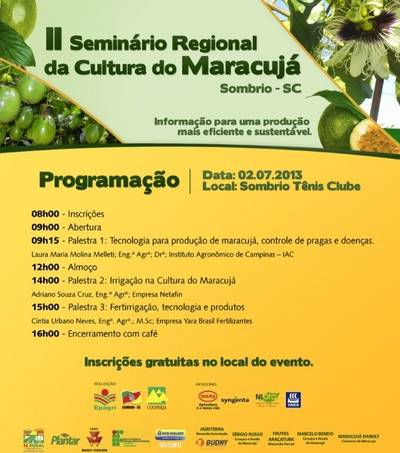 II Seminário Regional da Cultura do Maracujá