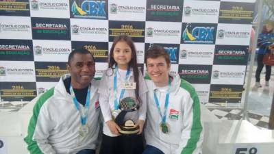 Mirela é vice-campeã no regional do Brasileiro Escolar