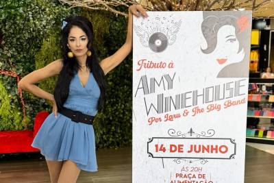 Criciúma Shopping promove show gratuito com cover de Amy Winehouse