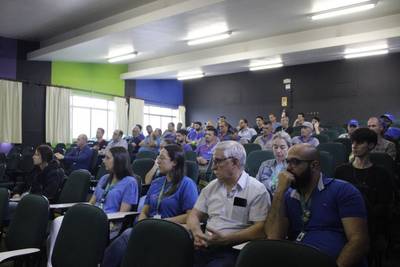 Novembro Azul é tema de bate-papo entre colaboradores da Satc