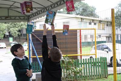 Colheita Literária incentiva hábito de leitura na Educação Infantil da Satc