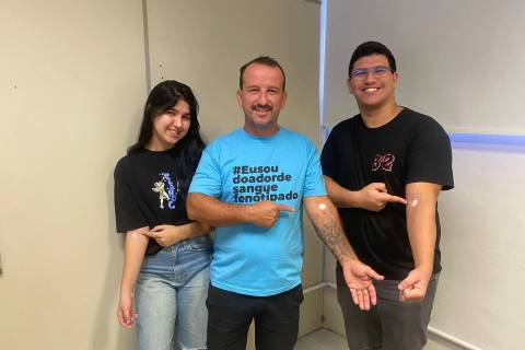 Dia da Família: Hemosc convida a população a doar sangue em conjunto