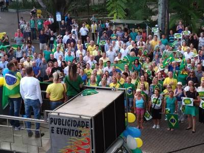 Movimento Vem Pra Rua Criciúma realiza ato neste domingo 