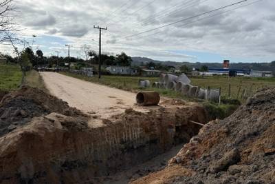 Obra de pavimentação da rodovia Mansueto Maccari inicia em Morro da Fumaça
