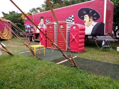 Vigilância Sanitária vistoria circo instalado em Sombrio