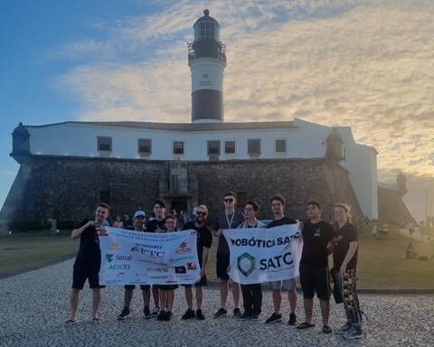 Equipe de Robótica da Satc representa Santa Catarina na Olimpíada Nacional