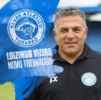 Antes mesmo de divulgar demissão de técnico atual, Tubarão anuncia Luizinho Vieira