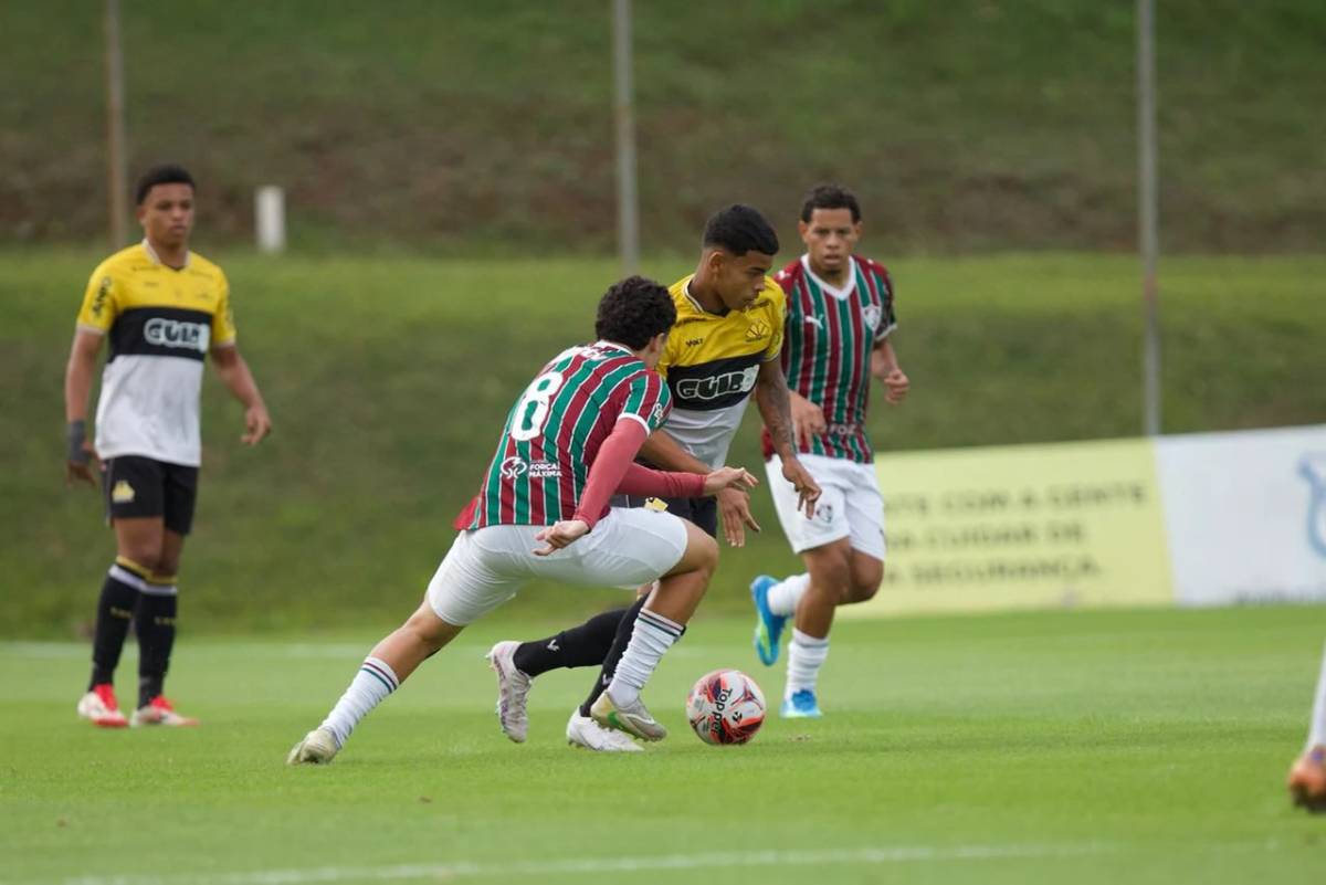 Criciúma bate o Fluminense e volta a vencer no Brasileirão Sub-20; veja as fotos — foto 1