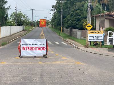 Içara estuda opção mais segura para ponte provisória