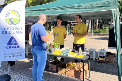 Instituições de Criciúma se unem para marcar o Dia Mundial da Água