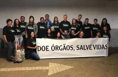 Doação de órgãos será conscientizada no intervalo da partida entre Criciúma e Athletico
