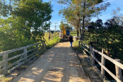 Ponte é interditada em Morro da Fumaça para construção de nova estrutura