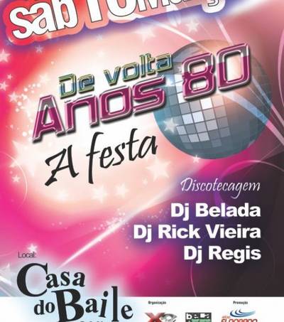 Festa de Volta aos Anos 80