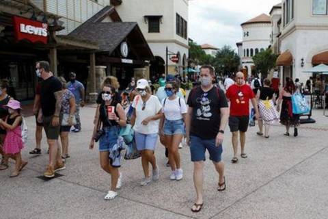Disney reabre, mas Flórida registra epicentro da Covid-19